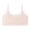 Pink, variant on Seamless Training Bras for Girls 7-12 Soft First Bra, Adjustable Girls Cami Bra Longline Crop-Double-Layer Lined White 7-8 Years