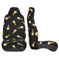 thumbnail image 5 of Haiem Beer Printed Car Seat Covers Set of 2, Universal Fit Car Seat Covers,Protective Seat Covers,Comfortable Car Seat Covers, Easy Installation Seat Covers, Vehicle Seat Covers, 5 of 9