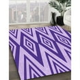 thumbnail image 3 of Ahgly Company Machine Washable Indoor Rectangle Transitional Mauve Purple Area Rugs, 2' x 5', 3 of 7