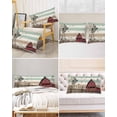 thumbnail image 6 of Windmill Farmhouse Satin Pillowcase for Hair and Skin with Zipper, Soft Breathable Cooling Silk Pillow Cases, Vintage Teal Brown Wooden Butterfly Body Pillow Covers Bed Pillows 20"x54", 6 of 6
