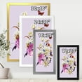 thumbnail image 4 of Designart 'Ancient Chrysanthemums With Bouquet I' Traditional Framed Art Print, 4 of 4