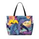 thumbnail image 1 of Disketp Hip-Hop DJ Dolphin Bolsa de Playa de Gran Capacidad, Bolso Impermeable y a Prueba de Arena para Mujer, Ideal para Playa, Piscina y Natación, 1 of 7