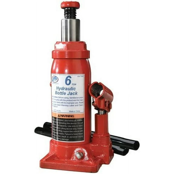 ATD Tools 7382 Heavy Duty Hydraulic Side Pump Bottle Jack - 6 Ton Capacity