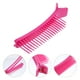 thumbnail image 4 of 1 pinza para el cabello en capas de plástico, pinzas para seccionar, pinzas multiusos para peinar el cabello, pinza especial para peluquería, tinte caliente para uso en el hogar, salón (púrpura), 4 of 6