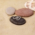 thumbnail image 4 of Amberta Adjustable 925 Sterling Silver Toe Ring for Women | Wave Hearts Flower Dolphin Crown Leaf Boho Foot Jewelry: Wave Toe Ring, 4 of 6