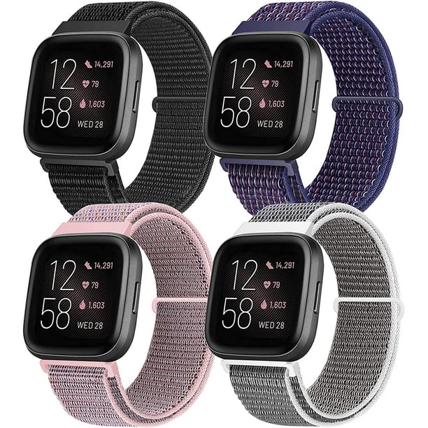 AVOD Sport Breathable Nylon Watch Band Compatible with Fitbit