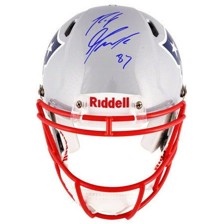 NFL - Rob Gronkowski New England Patriots Autographed Riddell Pro-Line Speed Helmet
