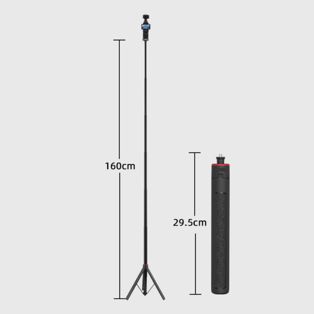Jesscasday Mini Selfie Stick Tripod Pocket Tripod Phone Grip Portable Small Size Travel