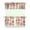 White-336, variant on Boho Tropical Kitchen Curtains Set, Coastal Paradise and Hawaiian Island Classic Rod Pocket Tier and Valance, Energy Saving Panels for Kitchen Use