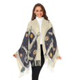 thumbnail image 3 of FORMRS Womens Scarf Winter Soft Long Big Warm Shawls Wrap Tassel Scarves, Astronaut Floating, 3 of 9