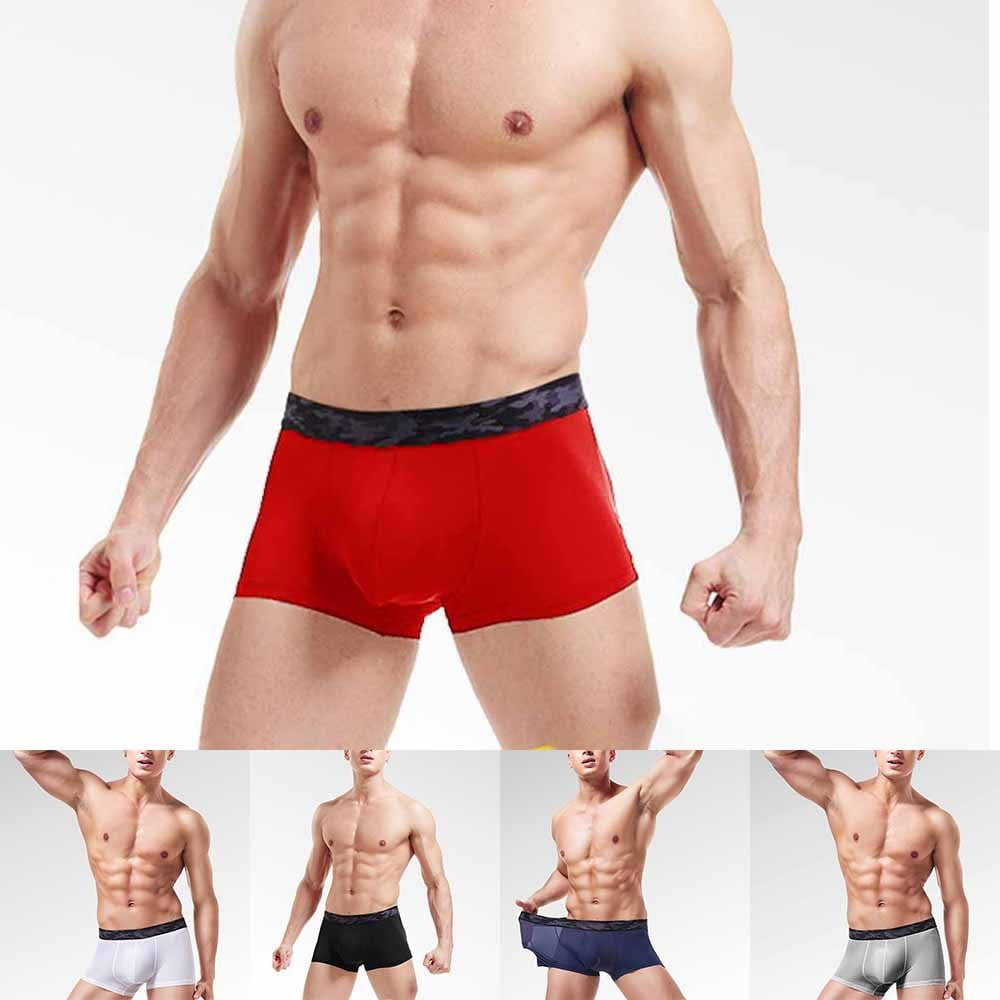ALSLIAO Men Underwear Breathable Boxer Panties XL - Walmart.com