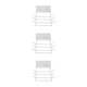 thumbnail image 1 of Moyic Estante de almacenamiento para cucharas, soporte de almacenamiento para colgar de hierro, punzonado gratis, organizador de cocina, blanco 3piezas, 1 of 6