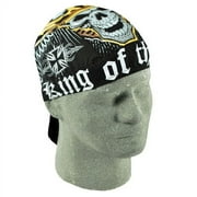 Zan Headgear Road Hog Flydanna King of the Road (OSFM, Brown King of the Road)