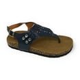 thumbnail image 2 of Victoria K Women's Laser Cut Out Cork Sandals, 2 of 4