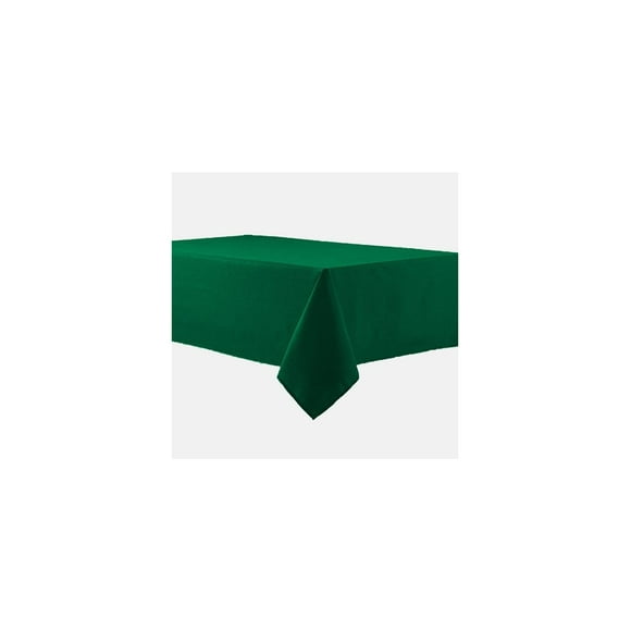 Table Cloth 81"x81" Fabric 6 oz. 100% Polyester Filament "Visa Plus" color Forest Green 2/ Pack