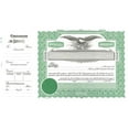 thumbnail image 1 of Goes 196 Capital Stock Certificate, Goes Stock Certificate, Size 8-1/2" x 15", Printable, Laser or Ink Jet Compatiable (Pack of 5), 1 of 3