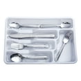thumbnail image 2 of Mainstays Elena Stainless Steel 8-Compartment Kitchen Utensil Organizer, 2 of 12