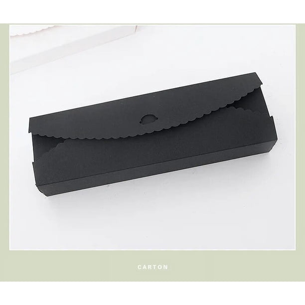 Cajas de embalaje de papel Kraft para hornear para boda, Navidad, cumpleaños, fiesta de bautismo, Caja de Regalos de galletas de caramelo rectangular, 10 piezas