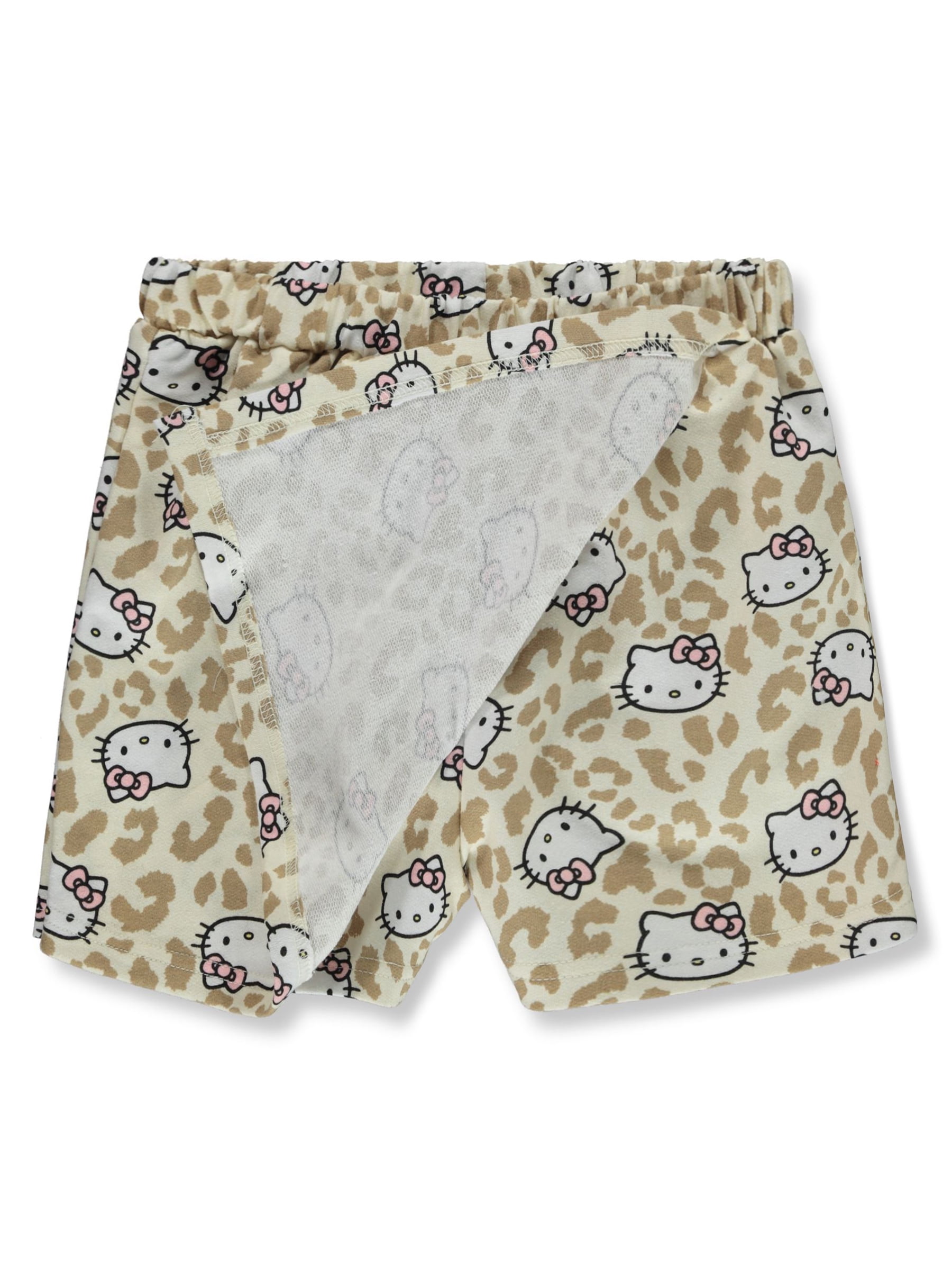 Hello Kitty Girls' 2-Piece Skorts Set Outfit Color: pink/multi Size: 5 - 6