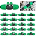 thumbnail image 1 of Locked Barbed Tee Connectors /\uD to /\uD Drip Irrigation Fittings Kit /mm to /mm Tube Lock Female Connector Way Barbed Lock Irrigation Parts for Watering System, 1 of 7