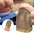 thumbnail image 2 of LAFGUR Sewing Finger Thimble, Thimble, Finger Thimble Protector, More Safe For Sewing Easy To Use Repairing Sails, 2 of 8