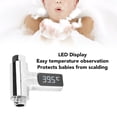 thumbnail image 3 of Yajisi Shower Thermometer Instant Read Waterflow Powered LED Digital Display Baby Bath Temperature Indicator for Home Bathroom, 3 of 10