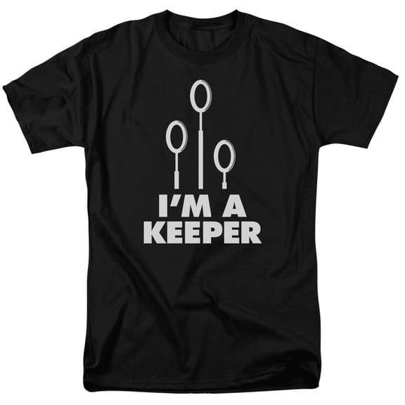 Harry Potter Keeper Officially Licensed Adult T Shirt