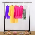 thumbnail image 5 of Plastic Hangers 20 Pack - Space Saving Clothes Hanger - Durable & Strong Closet Organizers and Storage with Built-in Strap Hooks  (White), 5 of 9