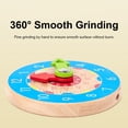 thumbnail image 1 of Wooden Clock Teaching Time Toy Wood Learning Clock Cognitive Toy for Kids Early Learning Educational Toy for Baby Kids Primary Color, 1 of 9