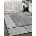 thumbnail image 3 of Ahgly Company Machine Washable Indoor Rectangle Transitional Platinum Gray Area Rugs, 8' x 10', 3 of 7