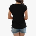 thumbnail image 5 of Lzobxe Summer Tops for Women Athletic Short Sleeve Crew Neck Basic Running Sport Summer Casual Comfy Workout,Size S-2XL, 5 of 5