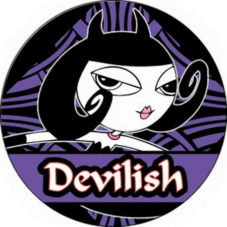 Lil She Creatures Devilish Button B-LSC-0007