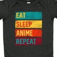 thumbnail image 4 of Inktastic Eat Sleep Anime Repeat Boys or Girls Baby Bodysuit, 4 of 5