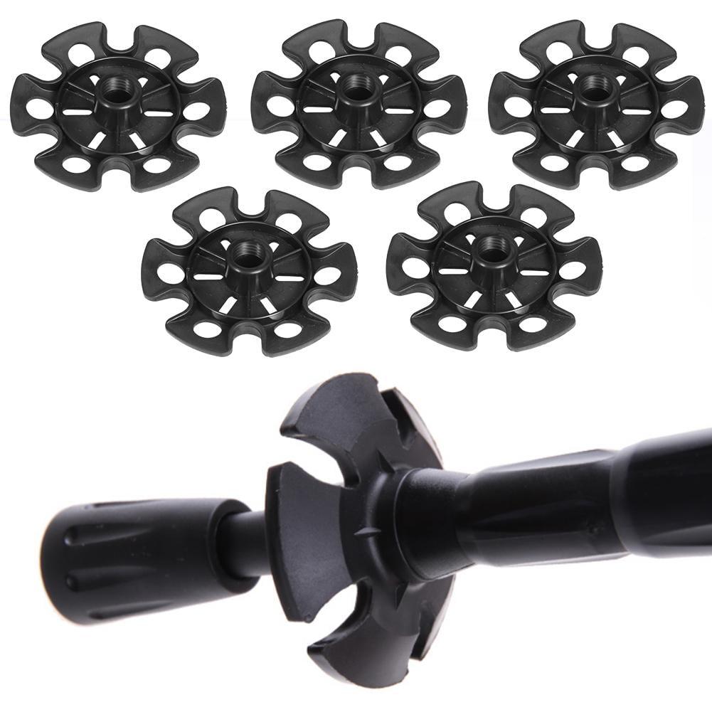 Aramox 5PCS Bag Trekking Pole Snow Mud Ski Basket Walking Hiking Stick Replacement Accessory by