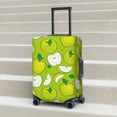 thumbnail image 3 of Wukai Green Apple Elastic Luggage Cover: Personalized Protection for Your Suitcase - Fits 19~29-inch, Washable & Durable Travel Companion-X-Large, 3 of 8