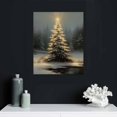 thumbnail image 4 of Nawypu Christmas Wall Art Home Decor Santa Claus with Sleigh Poster Canvas Print Christmas Tree Pictures Winter Wall Decor Living Room Bathroom Room Aesthetic, 4 of 4