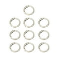 thumbnail image 1 of tredstone 10 Pieces Spring Rings Round Carabiner 3/4inch O Rings for Bags Purse Silver, 1 of 9