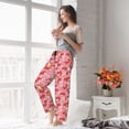 thumbnail image 5 of Yiaed hearts and cute corgi Print Womens Lounge Pants, Loose PJ Bottoms, Long Pajama Pants for Women-Medium, 5 of 6