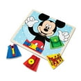 thumbnail image 2 of Melissa & Doug Disney Mickey Mouse Wooden Basic Skills Board Puzzle - Zip, Lace and Tie, Buckle, Button, and Snap, 2 of 10