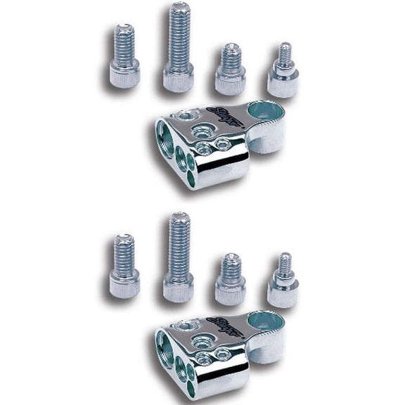 2) STINGER SPT55302 Shoc-Krome GM Car Battery Terminals