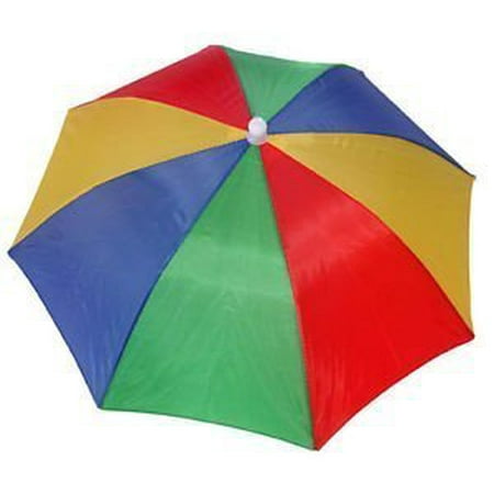 Online Best Service Large Umbrella Hat - Perfect Rainbow Shade To Protect Your Head for Fishing Beach Golf Party For Adults & (Best Travel Umbrella Uk)