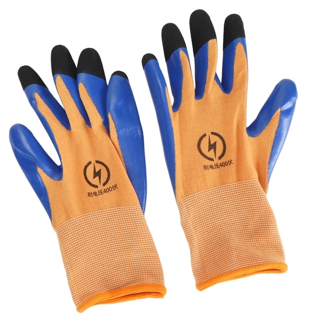 Guantes de Aislamiento Eléctrico, Guantes de Seguridad Eléctrica Con Pantalla Tálil Antislips Ultra Delgada para la Instalación de Electrodomisisicos