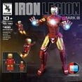 thumbnail image 3 of 466 PCS Superhero Building Block Set, Iron Legion Mark III DIY Building Toy for Kids - 790, 3 of 5