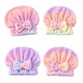 thumbnail image 1 of Toalla superabsorbente para cabello mojado, gorro de microfibra para secar el cabello, suave y de secado rápido, ideal para el hogar., 1 of 9