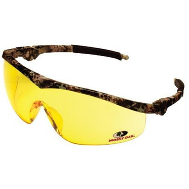 Mossy Oak Safety Glasses, ClearMirror AntiScratch Lenses, Camouflage