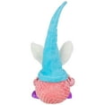 thumbnail image 5 of Northlight Girl Gnome Girl with Bunny Ears Easter Figure - 18.25" - Blue and Pink, 5 of 5
