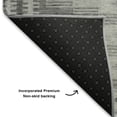 thumbnail image 5 of Addison Rugs Mayfield Premium Machine Washable Transitional Border Gray Rectangle Rug, 8' x 10', 5 of 7