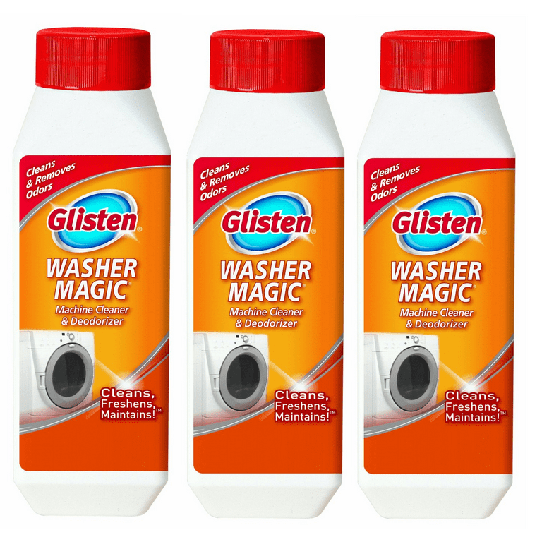 Glisten WM0612N Washer Magic Washing Machine Cleaner and Deodorizer, 3-Pack