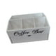 thumbnail image 5 of Organizador de estación de café de madera, soporte para cápsulas de café fácil de limpiar, decoración de barra de café Doble capa, 5 of 9