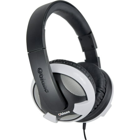 SYBA Multimedia - OG-AUD63052 - SYBA Multimedia Oblanc U.F.O. White Subwoofer Headphone W/In-line Microphone - Stereo -